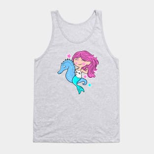 gym girl, fitness mermaid, fitness girl Tank Top